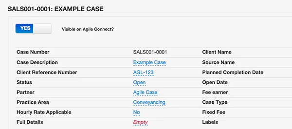 Case Management Client Portal